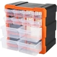 thumbnail image 1 of Drawer PP+PS Parts Storage Box Multiple Compartments Slot Hardware Box Organizer Craft Cabinet Tools Components Container, 1 of 8