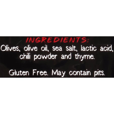 MARIO® PITTED SNACK OLIVES WITH A HINT OF SAVORY PEPPER 1.05 OZ. POUCH