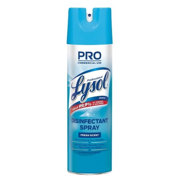 Lysol Disinfectant Spray, Fresh, 19 oz Aerosol Spray, Each
