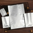 thumbnail image 5 of CCOCC 100pcs Silver Mylar Flat Bags Aluminum Foil Packaging Bag Bulk Food Storage Pouch 6x9, 5 of 7