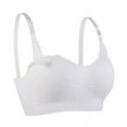 thumbnail image 2 of Gseagtia Nursing Bra 5pack Wireless Deep V Neck Maternity Nursing Bra Bralette Sleeping Breastfeeding with Extra Extenders, 2 of 7