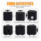 thumbnail image 2 of 6en1 Cubo Anti Estrés, fidget Cube Belug Negro, 2 of 4