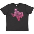 thumbnail image 3 of Inktastic Texas Silhouette Mandala Youth T-Shirt, 3 of 5