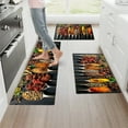 thumbnail image 5 of YIMEIS Spice Festive Flavorful Ingredients Kitchen Mat Rug Set  - 1/2/3 Pcs Perfect for Kitchen Counter, 16''*24''/20''*32''/47''*18'', Functional for Decoration, 5 of 10