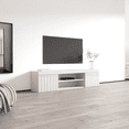 thumbnail image 6 of Knoxville Floating TV Stand for TVs up to 80", Modern High Gloss 71" Entertainment Center, Wall Mounted TV Media Console with Storage Cabinets, 6 of 8