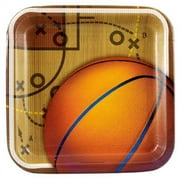 Basketball Square Dinner Plates