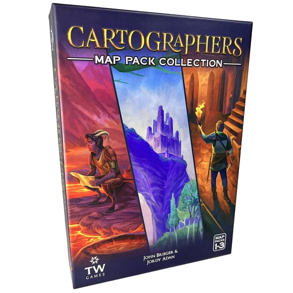 Set de mapas de expansión Thunderworks Games Cartographers