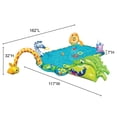 thumbnail image 4 of Banzai Safari Adventure Rectangular Pool, Inflatable Swimming Pool for Outdoor Use, Splash Toy, 4 of 10