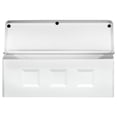 thumbnail image 6 of Werqueid Wayland Galvanized Steel Wall Mount Mailbox, 2689W-10, White, Small Capacity, 6 of 8