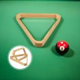 thumbnail image 1 of TABLZONE 2 Pcs Billiard Equipment Triangle Rack in Beige for Community Centers with Stable Framework, 1 of 6