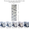 thumbnail image 2 of JV Home Runner Rug Arrow Grey 2' x 7' Hallway Soft Indoor Washable Rugs Anti Slip, 2 of 6