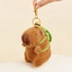 thumbnail image 1 of LLavero de peluche de capibara, bonito bolso con colgante, llavero creativo de animales esponjosos, llaveros de muñecos de peluche Kawaii, regalo de cumpleaños, tendencia 2023, 1 of 1