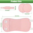 thumbnail image 2 of Emballage d'Huile de Ricin Réutilisable, Trousse d'Huile de Ricin Biologique avec Sangle Élastique Ajustable, Kaki, 2 of 8
