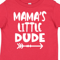 thumbnail image 4 of Inktastic Mama's Little Dude with Arrow Boys Toddler T-Shirt, 4 of 5