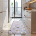 thumbnail image 4 of Light Purple Fairy Princess Pattern Kitchen Rug Mat,Kitchen Runner Rugs Non Skid Washable,Decorative Kitchen Floor Mats for Kitchen,Sink,Laundry,17"x47.2", 4 of 7
