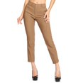 thumbnail image 1 of Pantalón Capri Mujer Juvenil Moda Casual Formal Cocoa cafe G Incógnita 550380, 1 of 5