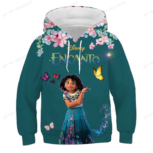 Nueva Sudadera con capucha de Frozen Elsa para niños de 3, 4, 5, 7, 9 y 11 años, Sudadera con capucha de manga larga adecuada para niñas pequeñas, suéter de Manga Antumn 2022, Sweater150 Gao Jinjia LED