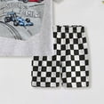 thumbnail image 4 of CAICJ98 Toddler Boys Pajamas Kids Dinosaur Summer PJS Monster Truck Boy Tractor Jammies Short Sets Toddler Clothes for Boys (Light Gray,18-24 Months), 4 of 4