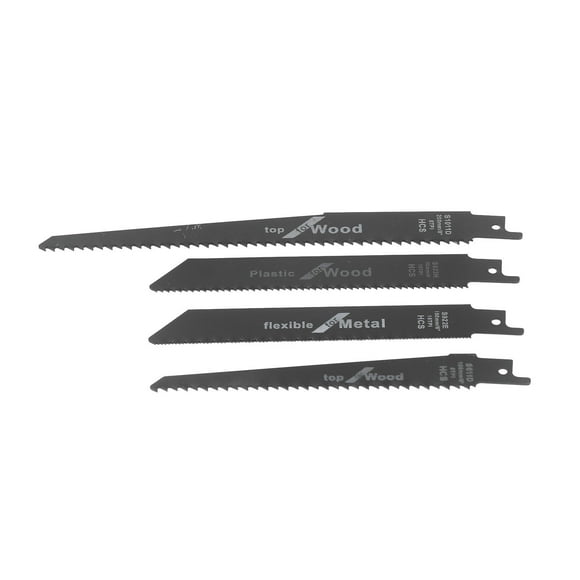 Wood Sawing Blade,4Pcs Sabre Saw Blade Reciprocating Saw Blade Reciprocating Blade Advanced Technology
