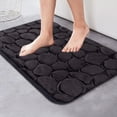 thumbnail image 2 of Zootealy Soft Memory Foam Doormat with Pebble Pattern - Multiple Sizes and Colors Available, 2 of 6