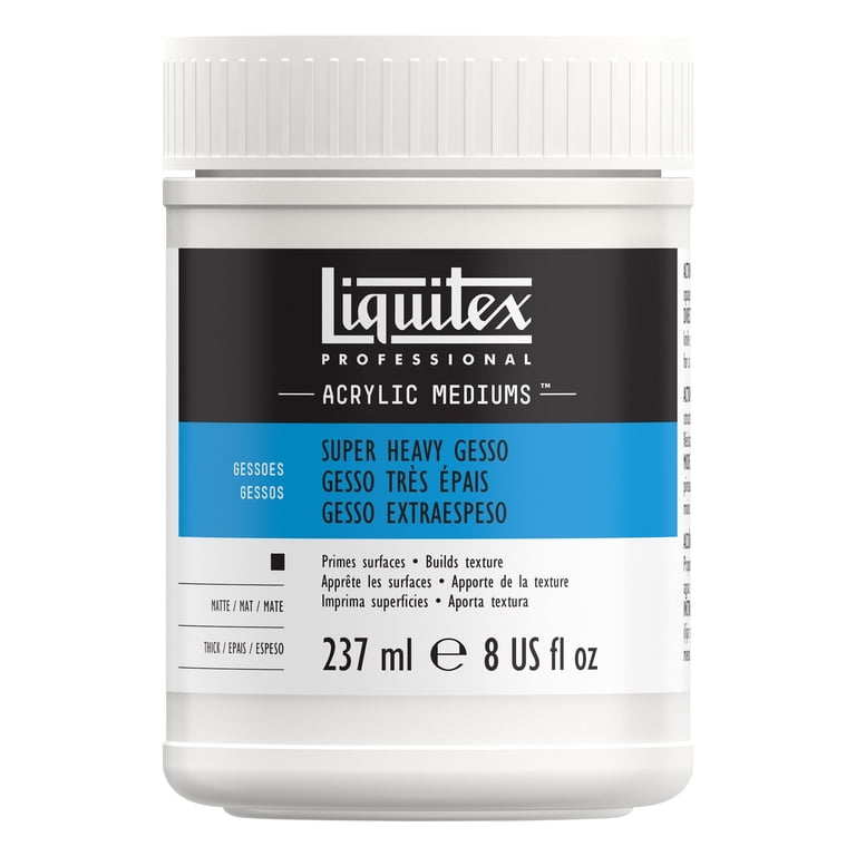 Liquitex Super Heavy Body Gesso, 8 oz. photo 1