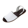 thumbnail image 2 of Sandalias de boca de pez para mujer, chanclas, zapatos planos de verano con punta abierta en la playa Wmkox8yii nm9150, 2 of 7