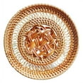 thumbnail image 4 of Visland Plate Mat Woven Multipurpose Handmade Chinese Knot Rattan Thermal Insulation Coaster for Daily Use, 4 of 7