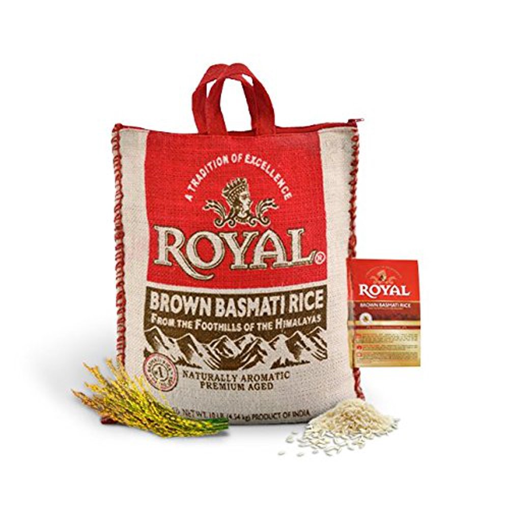 Royal Brown Basmati Rice, 10 lb
