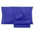 thumbnail image 2 of Empyrean King Sheet Set (4 PC), 16” Deep Pocket King Size Sheet Set, King, Royal Blue, 2 of 7