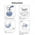 thumbnail image 6 of XIRQI 2026 New Injury Ice Pack Can Be Reused,Ice Pack Hot Water Bottle,Used for Hot and Cold Treatment and Pain Relief for Sports,Workout,Injury,Therapy,Home - Dark Blue 11"Es, 6 of 6