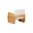 thumbnail image 6 of Posh Living Jolynn Wood Arm Chair Natural, 6 of 9