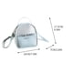 thumbnail image 3 of Bolso bandolera de un solo hombro de piel de gran capacidad con múltiples compartimentos para mujer, 3 of 3
