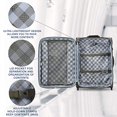 thumbnail image 4 of Travelpro Maxlite 5 Softside Lightweight Expandable Upright Luggage, Slate Green, Checked-Medium 26-Inc,two wheel, 4 of 5