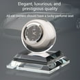thumbnail image 4 of Crystal Car Perfume Seat With Clock 10ml Air Freshener for Car Interior, 4 of 8
