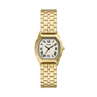 Fossil Women's Jacqueline Three-Hand Day-Date, Stainless Steel