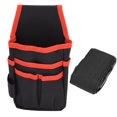 thumbnail image 1 of Waist Bag, Waist Pouch, Durable Tool Waist Bag For Repair Workman With Waist Belt Red Edge, 1 of 8