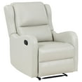 thumbnail image 3 of Kelsey Upholstered English Arm Recliner Chair Ivory, 3 of 6
