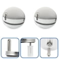 thumbnail image 1 of unbranded 4Ud Tornillos De Fixación Para Asiento De Inodoro Plata Resistente Y Profesional, 1 of 7