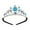 B, variant on Water Drill Headband For Bridal For Weddings 18th Birthday Celebration Hair Accessory Light up Balloons for Pool Light up Balloons Alien Glow in Dark Decorations Lights for Glow Party Strip X Pole