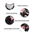 thumbnail image 3 of TIYOMI Plus Size 5X Tank Tops For Women Floral Tank Tops Crewneck Black Flower Summer Tank Tops 5XL 26W 28W, 3 of 4