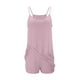 thumbnail image 4 of mfyjkho Pantalones Cortos De Entrenamiento, Mono Corto Informal De Verano Para Mujer, Cómodo Y Con Tirantes Y Bolsillos Pantalones Cortos Casuales Para Mujer Xxl, 4 of 7