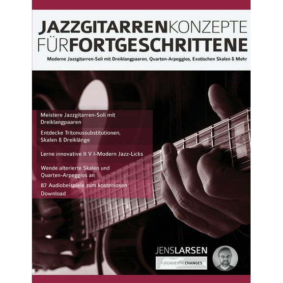 Jazzgitarren Konzepte Für Fortgeschrittene (Paperback)