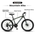 thumbnail image 4 of Ambifirner Mountain Bike, 24-Inch Wheels, Aluminum Frame, 21-Speed Mountain Bicycle for Men, 4 of 8