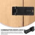 thumbnail image 1 of BEADCEST Lock Para Puertas De Con Código Y Deslizante Resistente En Negro, 1 of 8