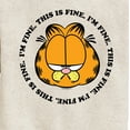 thumbnail image 3 of Garfield - I'm Fine This Is Fine - Toddler & Youth Crewneck Fleece Sweatshirt, 3 of 5