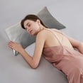 thumbnail image 5 of Savings Up to 65% off Pillow, InsCrazy Solid Color Brushed Pillowcase Comfortable Pillowcase, 5 of 7