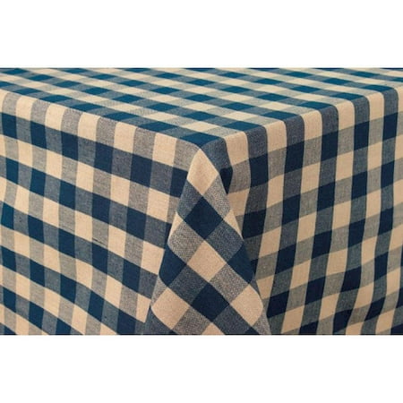 

60 x 86 Navy Check Pattern Table Cloth