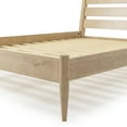 thumbnail image 6 of Camaflexi Mid-Century Modern Platform Bed, 100% Solid Wood Bed, Light Oak, 6 of 7