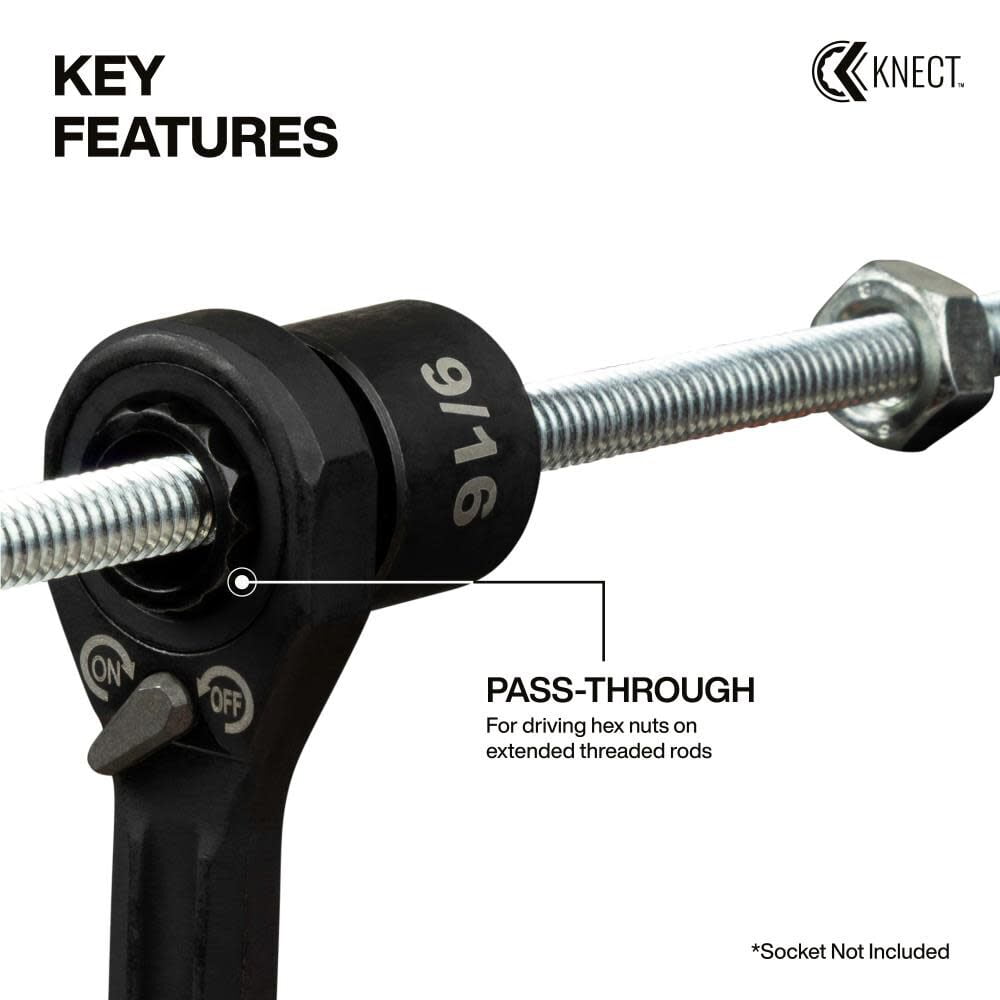 Klein Tools Knect Socket Wrench Adapter Set