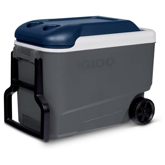 Maxcold 40 ( Gry.Wht.Aegean Sea.Blk) 00034814, 38 Litre Jet Carbon/Ice Blue 64 Ounces